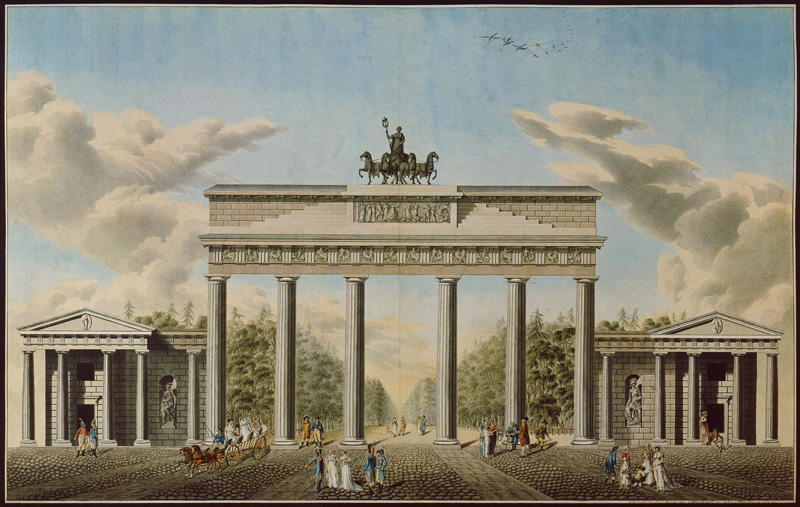 Brandenburg Gate von German School