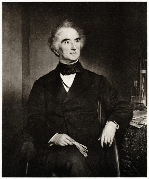 Justus Freiherr von Liebig von German School, (19th century)