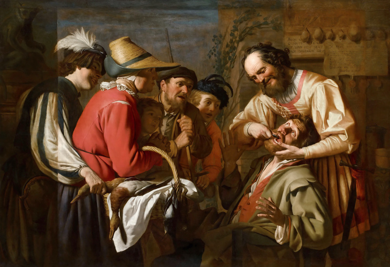 Der Zahnzieher von Gerrit van Honthorst