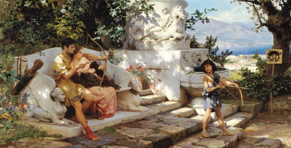 A dangerous lesson von Henryk  G.I. Semiradski