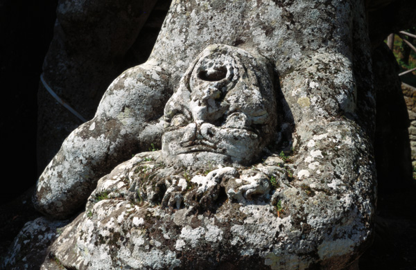 The Slain Woodcutter, from the Parco dei Mostri (Monster Park), designed von Giacomo Barozzi da Vignola