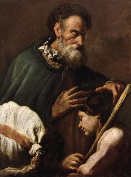 Issak segnet Jakob von Gian Battista Langetti