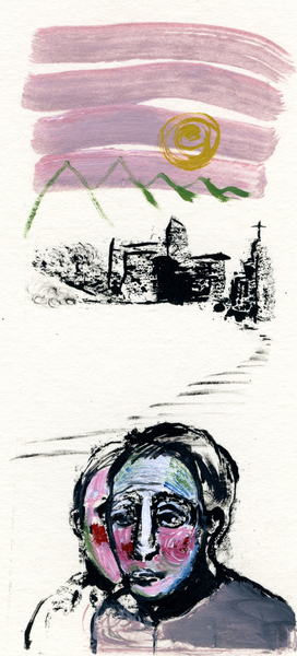 Mountain Village von Gigi Sudbury