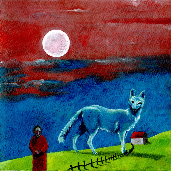 The Wolf And The Moon von Gigi Sudbury