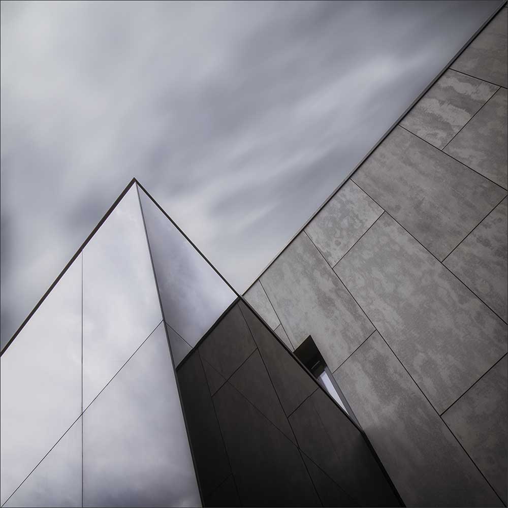 reflektierte Wand von Gilbert Claes