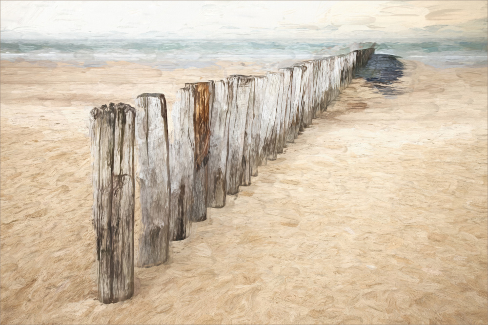 Beach impression von Gilbert Claes
