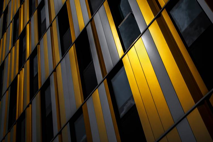 Yellow wall von Gilbert Claes