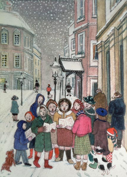 Carol Singers  von  Gillian  Lawson