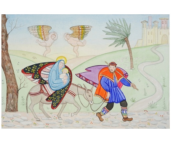 Flight into Egypt von  Gillian  Lawson