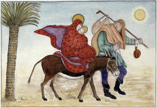 Flight Into Egypt III  von  Gillian  Lawson