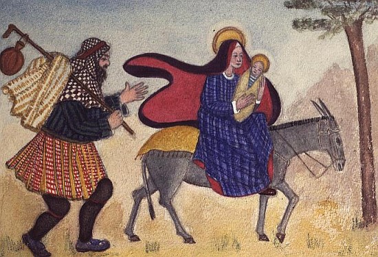 Flight Into Egypt IV  von  Gillian  Lawson