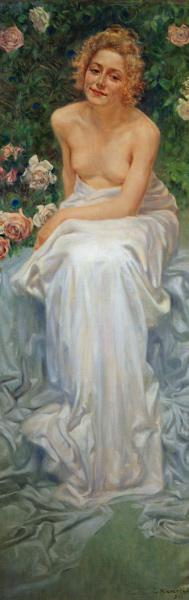 The Pleasure, Gemälde von Kienerk George (1869-1948)