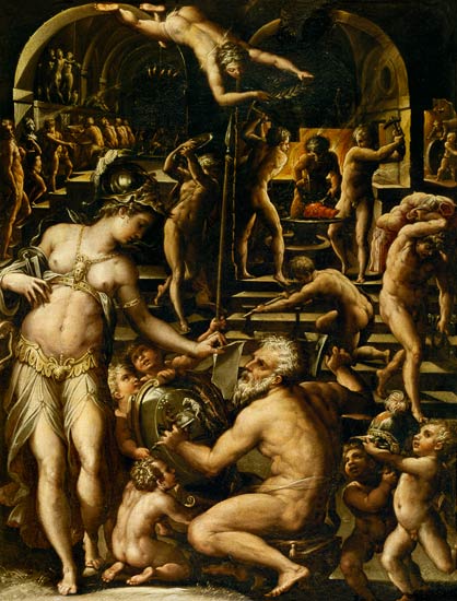 Vulcan's Forge von Giorgio Vasari
