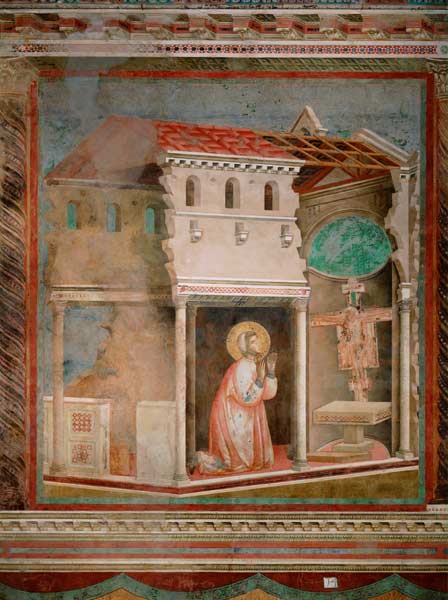 Das Gebet von S.Damiano von Giotto (di Bondone)