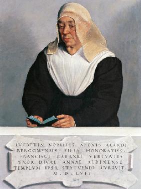 The Abbess Lucrezia Vertova Agliardi