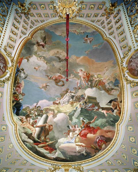 Apotheosis of the Spanish Monarchy von Giovanni Battista Tiepolo