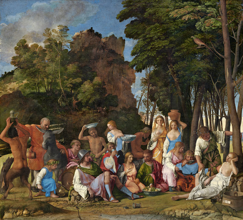 Festmahl der Götter von Giovanni Bellini
