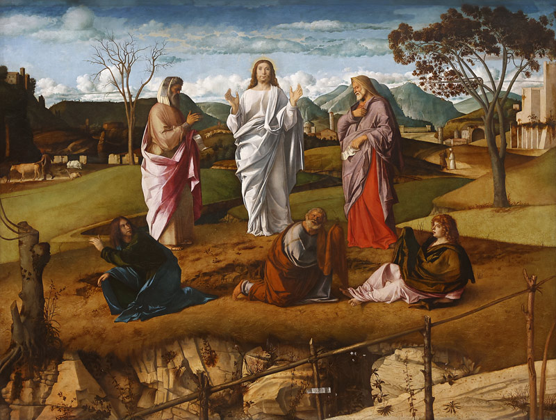 Verklärung Christi von Giovanni Bellini