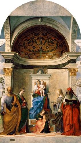 Giovanni Bellini, Madonna S.Zaccaria