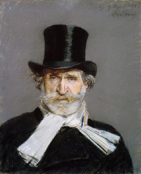 Porträt von Giuseppe Verdi