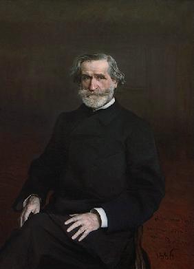 Porträt von Giuseppe Verdi