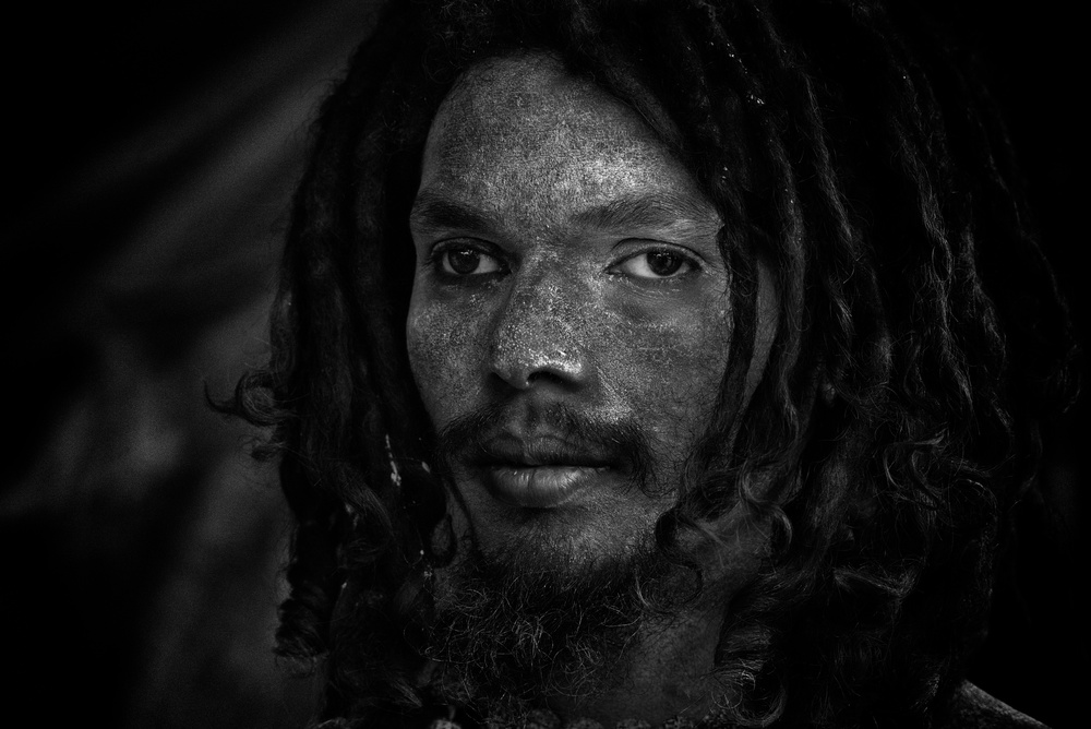 Sadhu, Kumbha Mela von Giovanni Cavalli