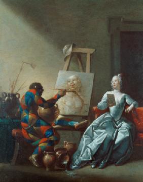 The Harlequin Painter