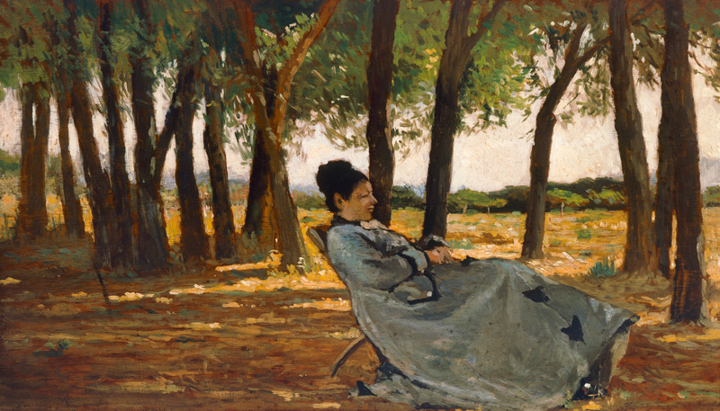 Portrait of Signora Martelli von Giovanni Fattori