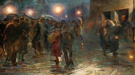 The Dawn of the Worker von Giovanni Sottorcornola