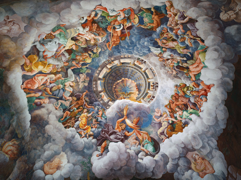 Fall of the Titans von Giulio Romano