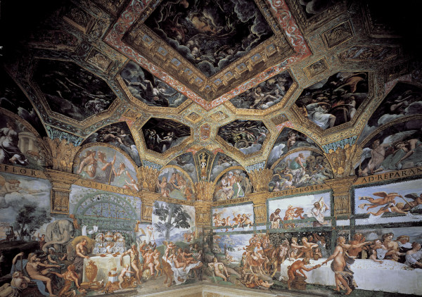 Mantua, Palazzo del Te, Sala di Psiche von Giulio Romano