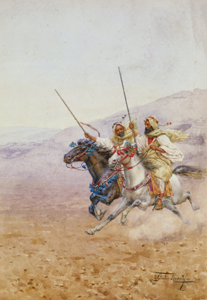 Across the Desert von Giulio Rosati