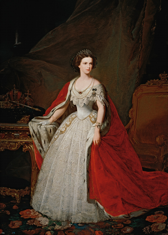 Empress Elizabeth (1837-98) of Bavaria von Giuseppe Sogni