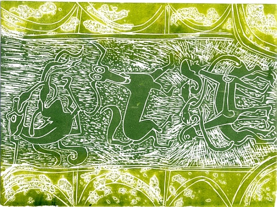 Monsters of Aberlamno von Gloria  Wallington