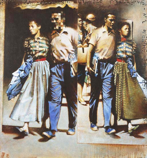 Trottoir von Jean-Pierre Gonthier