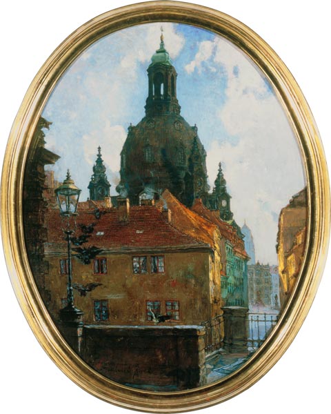 Dresden, Frauenkirche von Gotthard Kuehl