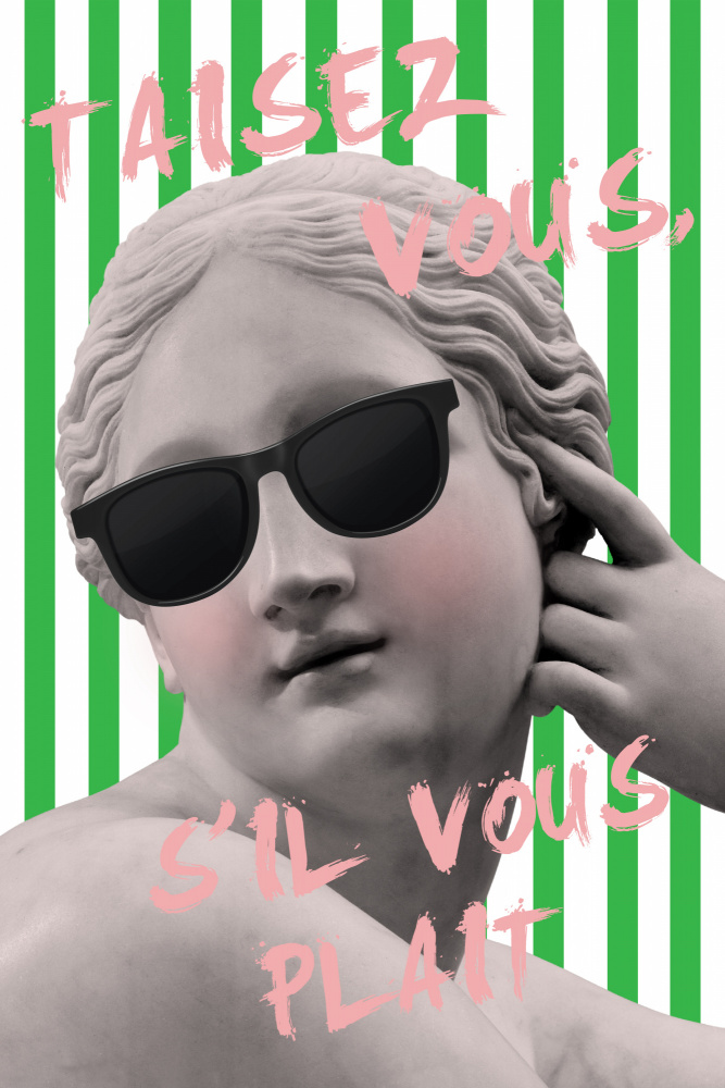 Striped Venus von Grace Digital Art Co