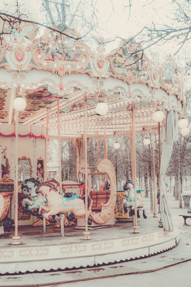 Paris Carousel II von Grace Digital Art Co
