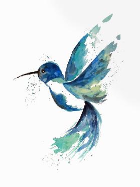 Blue Hummingbird - Sebastian  Grafmann