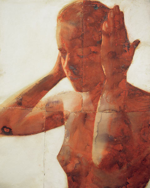 One Second One, 2006 (w/c on handmade Indian paper)  von Graham  Dean