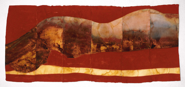 Red Diver, 2000 (w/c on paper)  von Graham  Dean