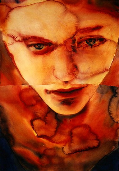 Closer, 2005 (w/c on Arches paper)  von Graham  Dean