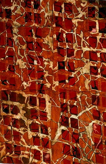 Inside Out 3, 2001 (w/c on handmade Indian paper)  von Graham  Dean