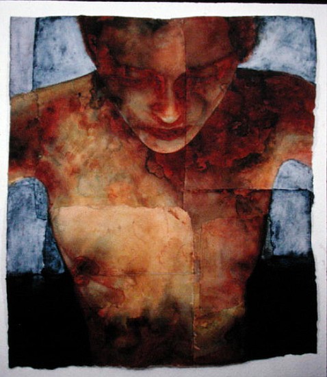 NightSwimming, 2000 (w/c on paper)  von Graham  Dean