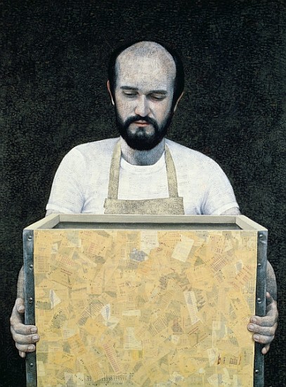 The Ugly Face of Looted Brooklyn, 1977 (acrylic & mixed media on canvas)  von Graham  Dean