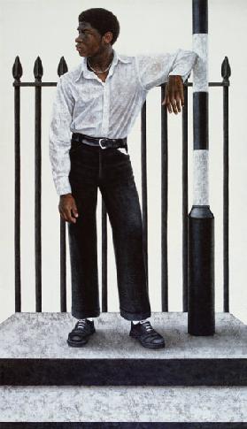 Camouflage, 1978 (acrylic on canvas)  - Graham  Dean