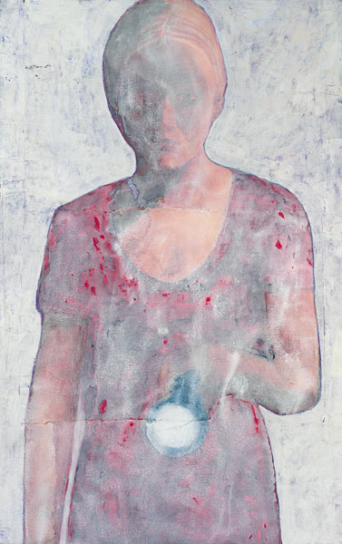 White Torch (and on handmade indian rag paper) von Graham  Dean