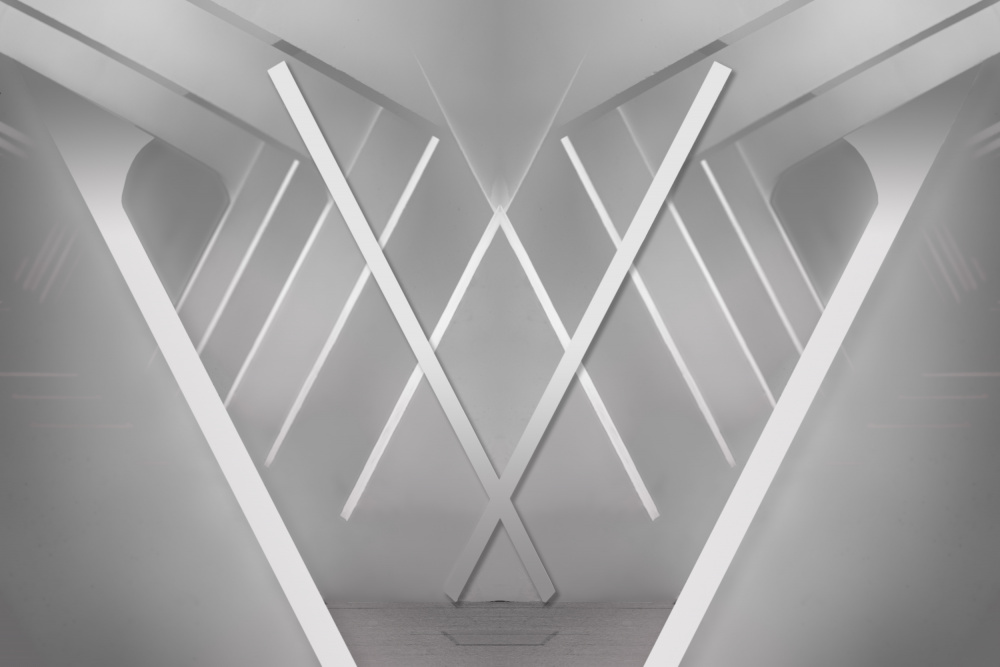 Crossed lines von Greetje Van Son