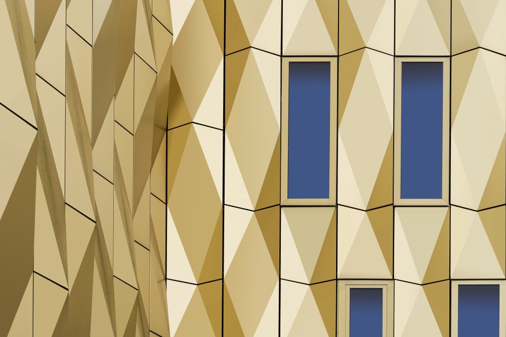 Golden facade von Greetje Van Son