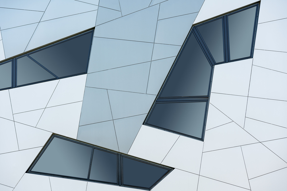 Crisscross lines von Greetje Van Son